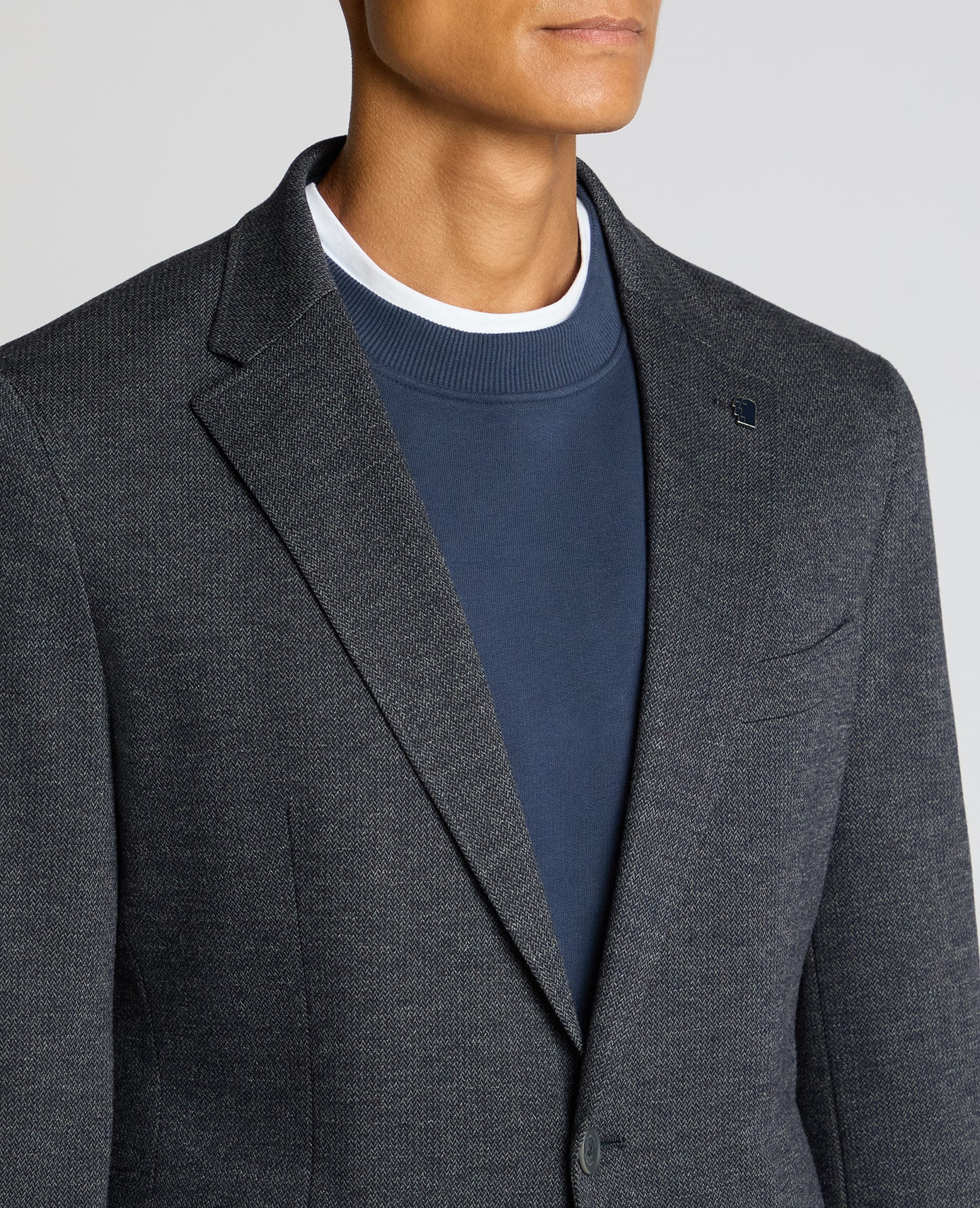 Slim Fit Jersey-Blend Angelo Jacket
