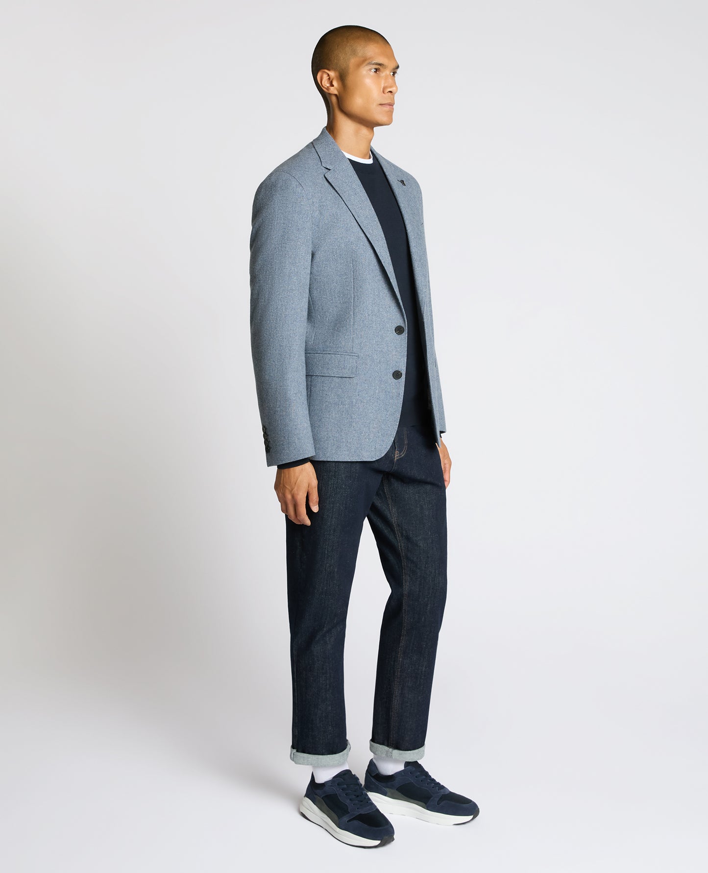 Slim Fit Wool-Blend Alto Jacket