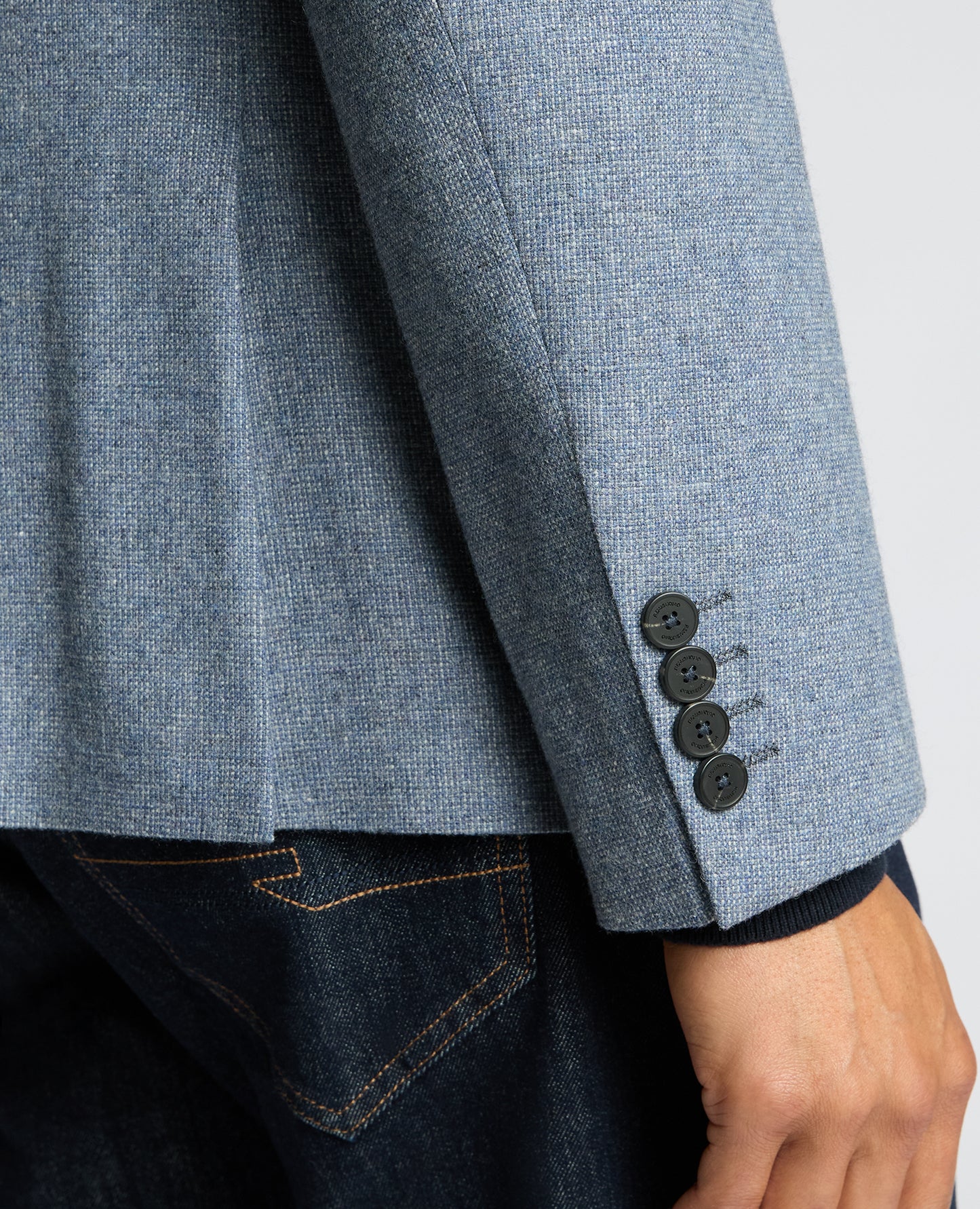 Slim Fit Wool-Blend Alto Jacket