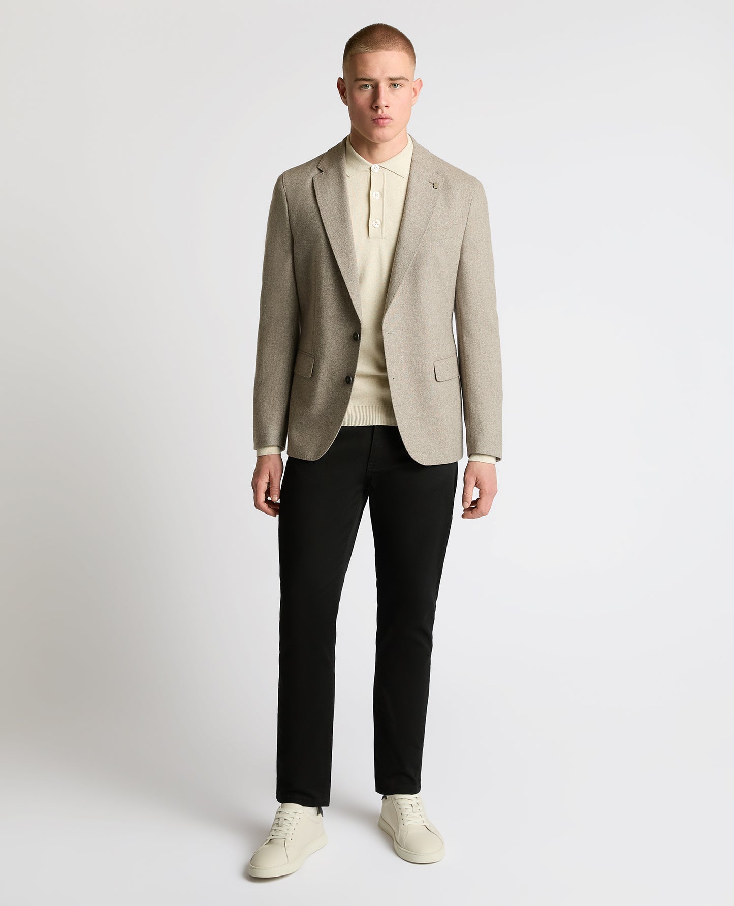 Slim Fit Wool-Blend Alto Jacket