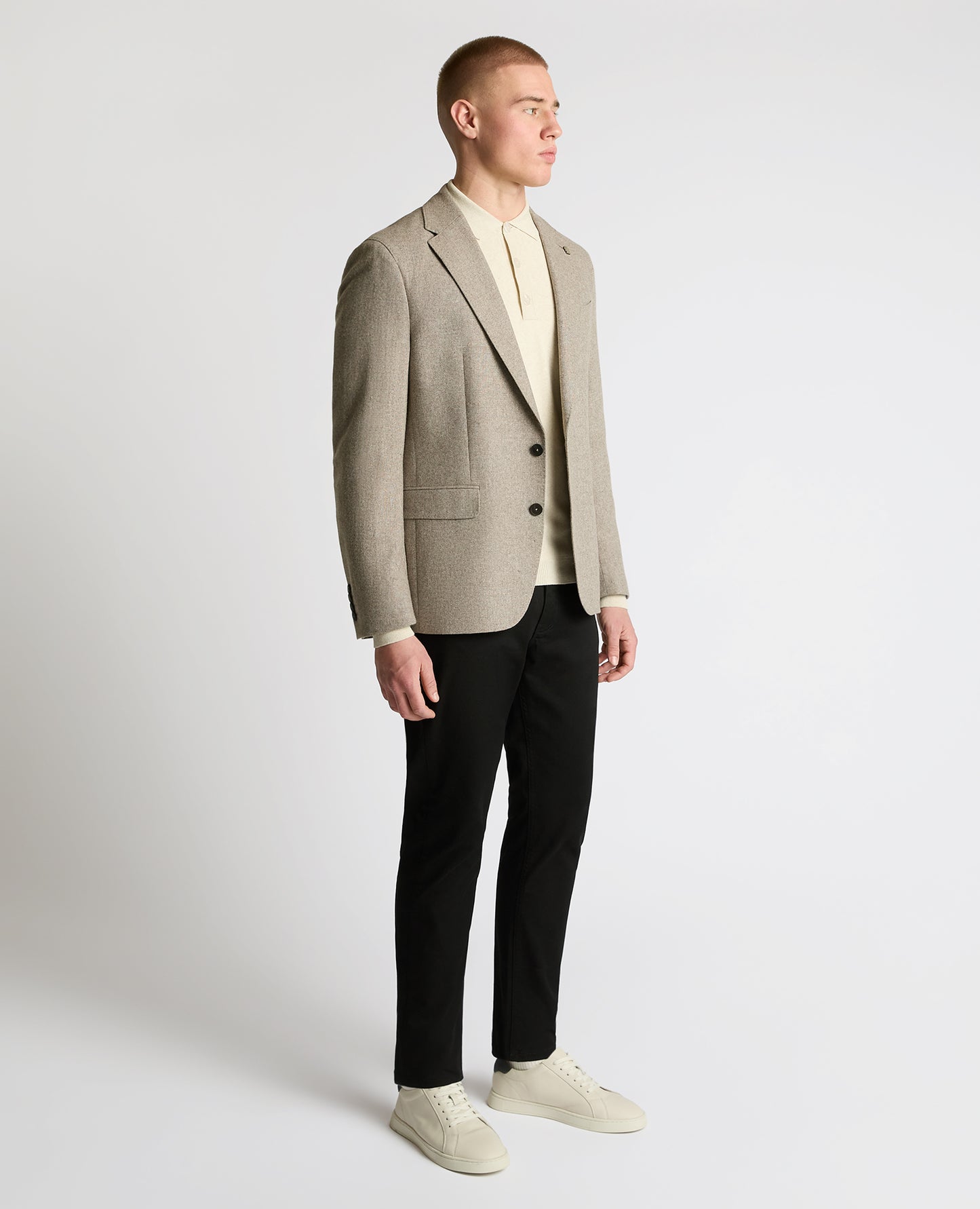 Slim Fit Wool-Blend Alto Jacket