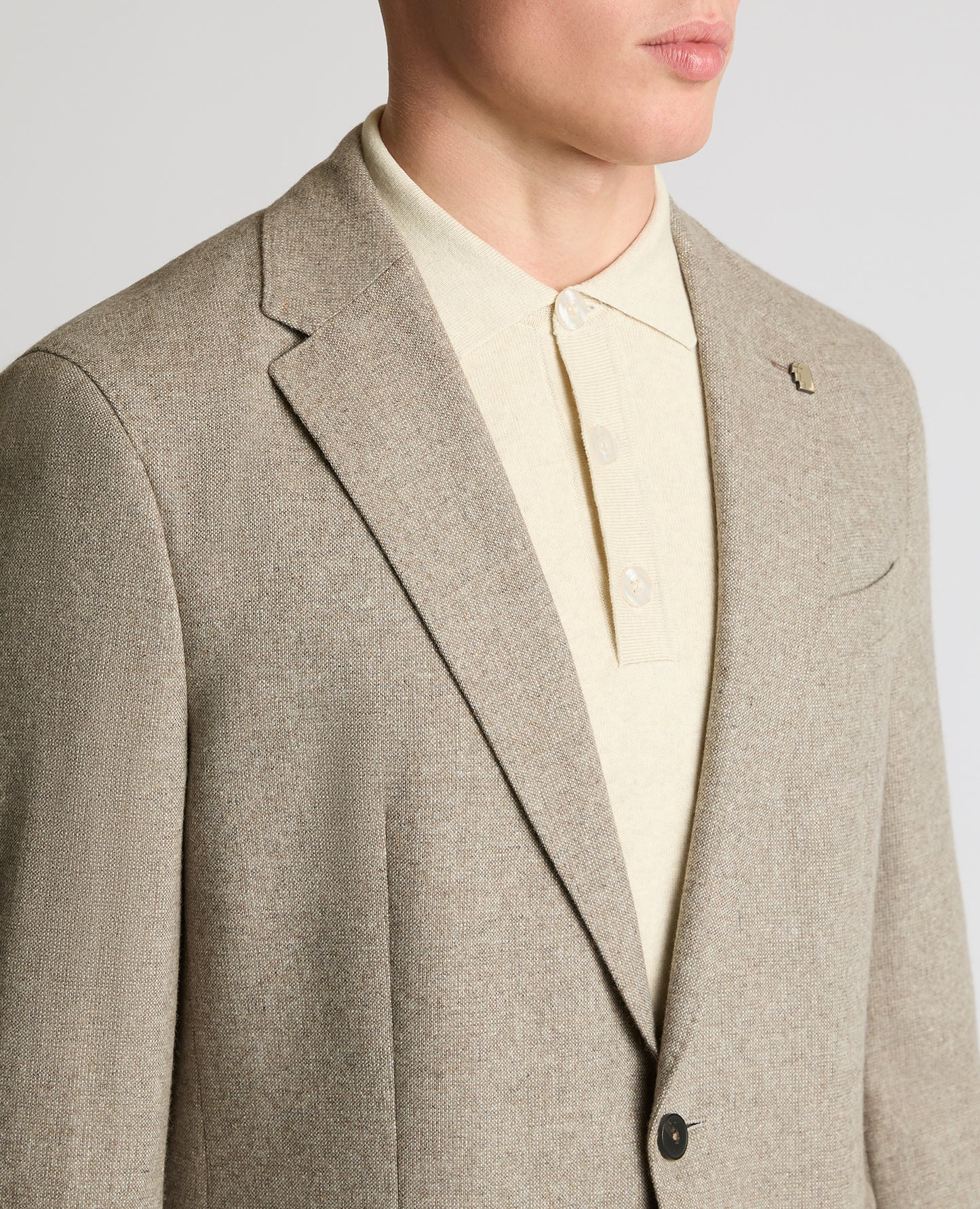 Slim Fit Wool-Blend Alto Jacket