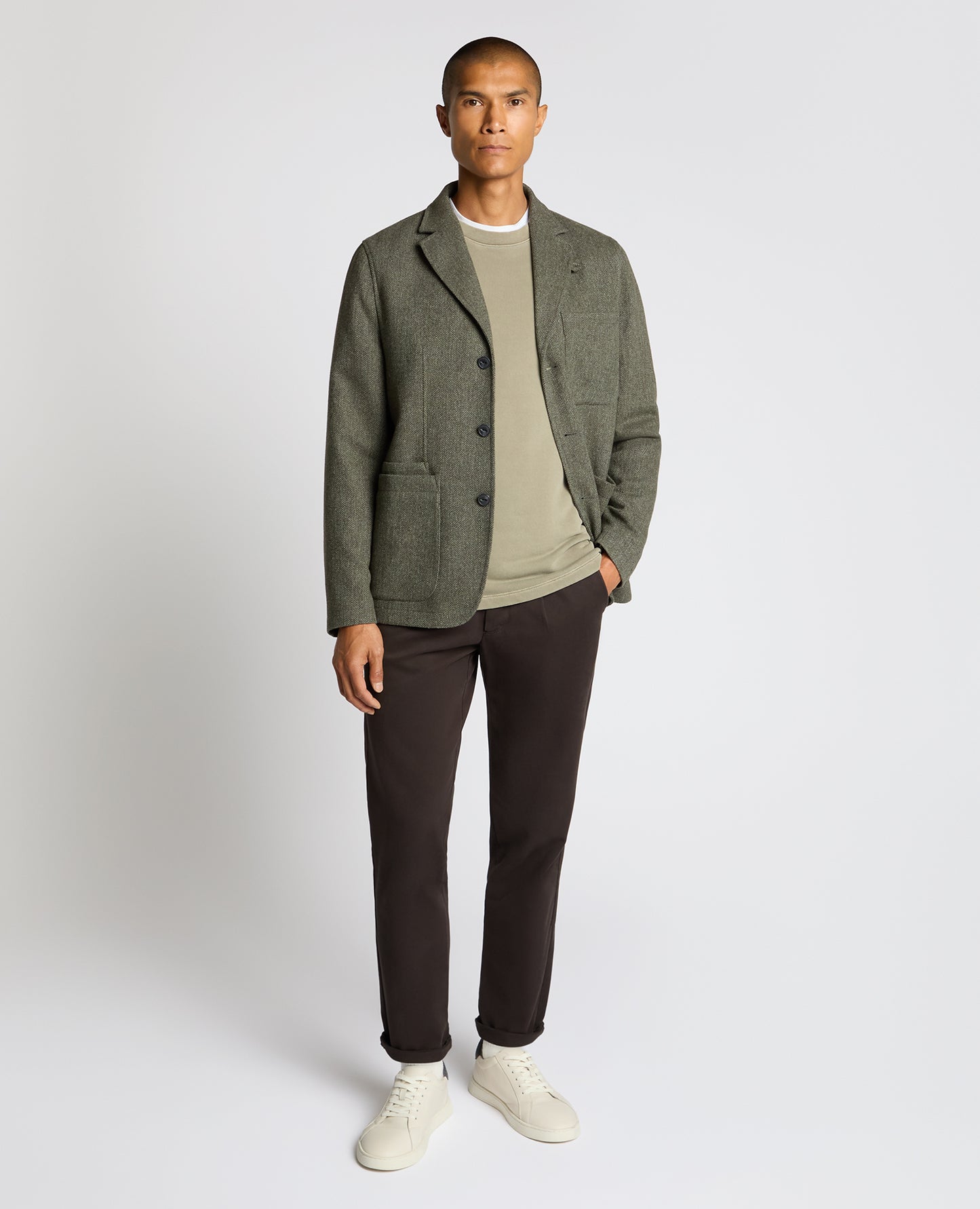 Slim Fit De-Constructed Dego Jacket