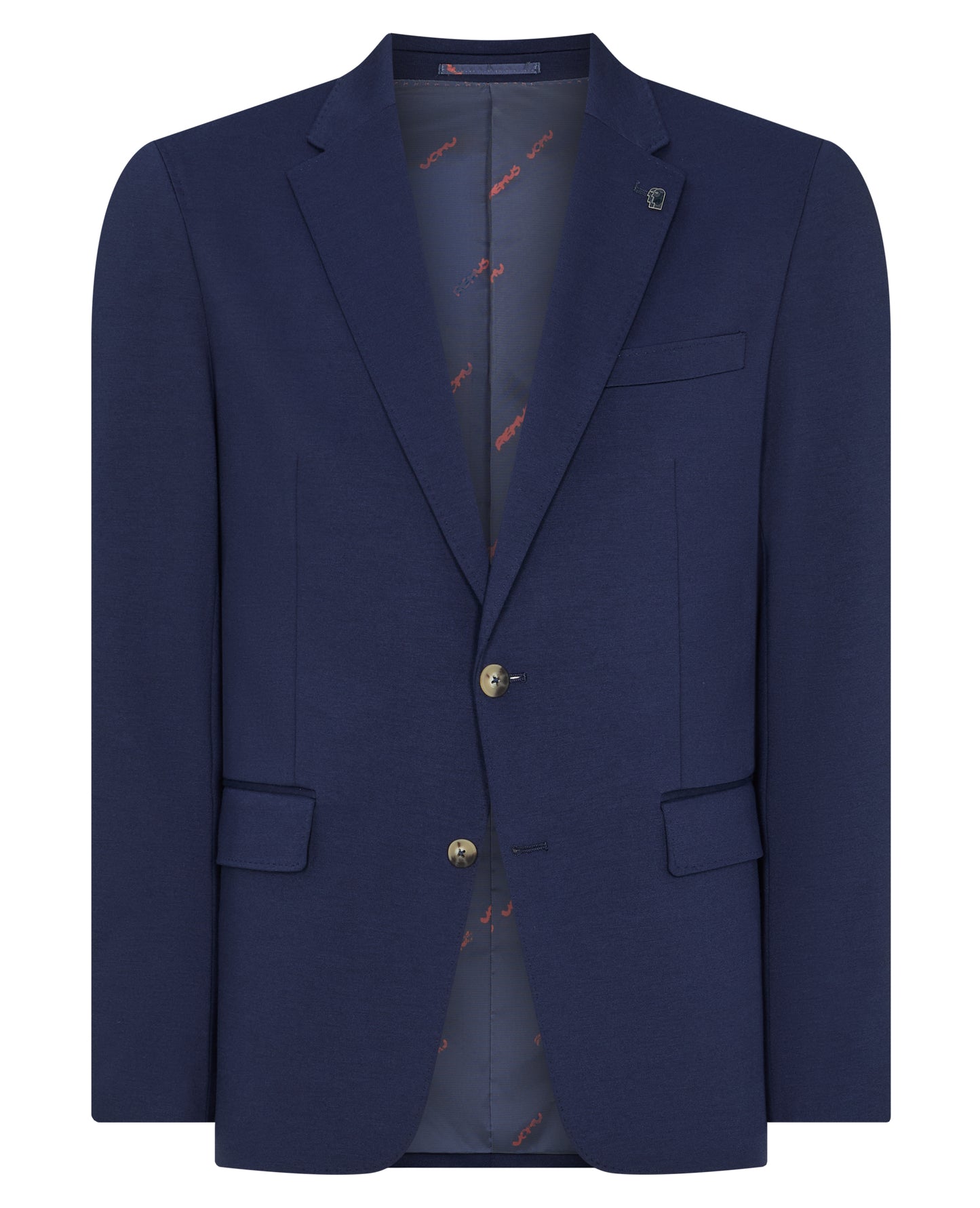 Man wearing a navy jacket