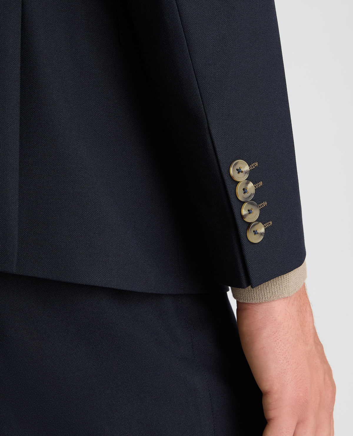 Navy Alfonso Stretch Jacket