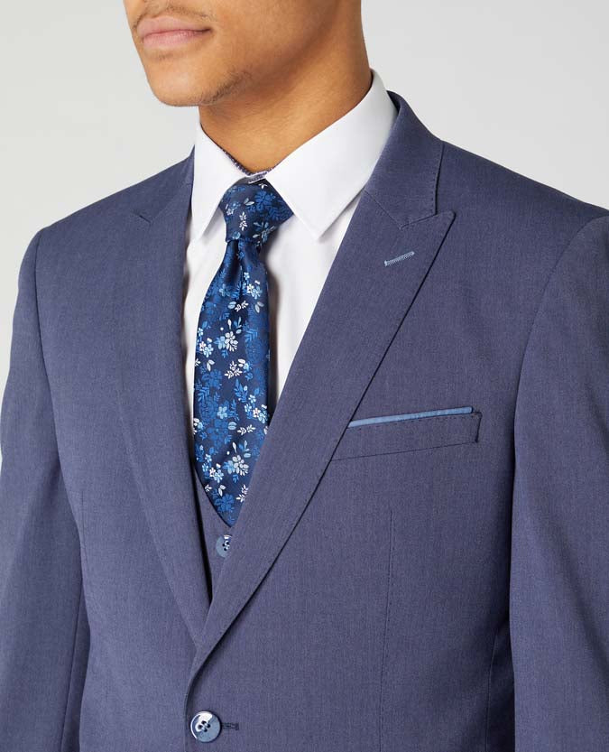 Slim Fit 3 Piece Stretch Suit