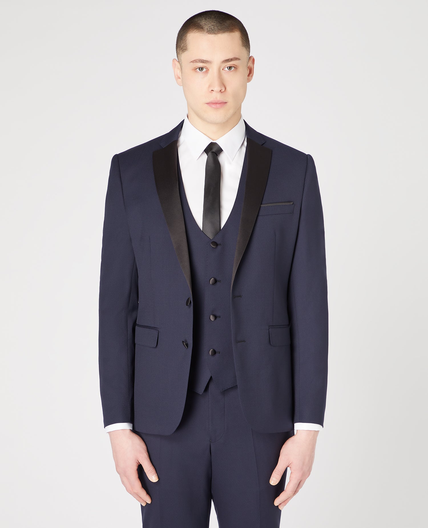 Slim Fit Wool-Rich Mix and Match Dinner Suit – Remus Uomo