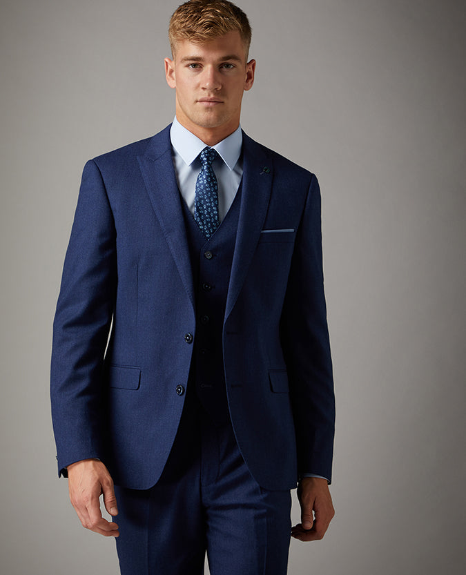 Tapered Fit Wool Rich Mix and Match Suit