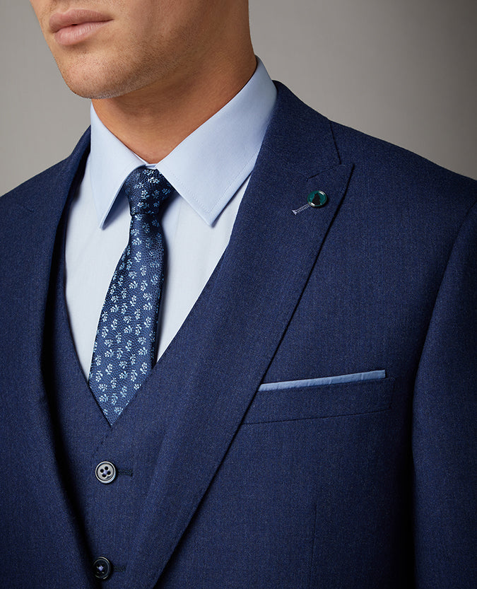 Tapered Fit Wool Rich Mix and Match Suit