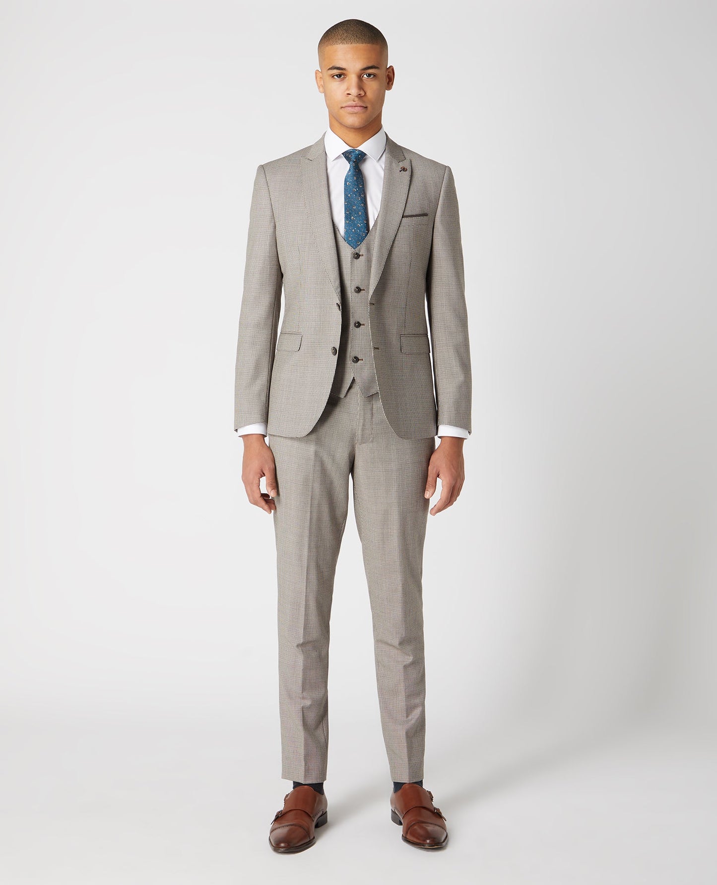 Slim Fit Wool-Rich Mix and Match Suit