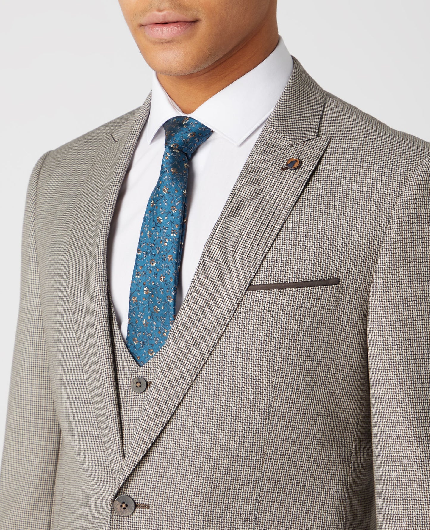 Slim Fit Wool-Rich Mix and Match Suit