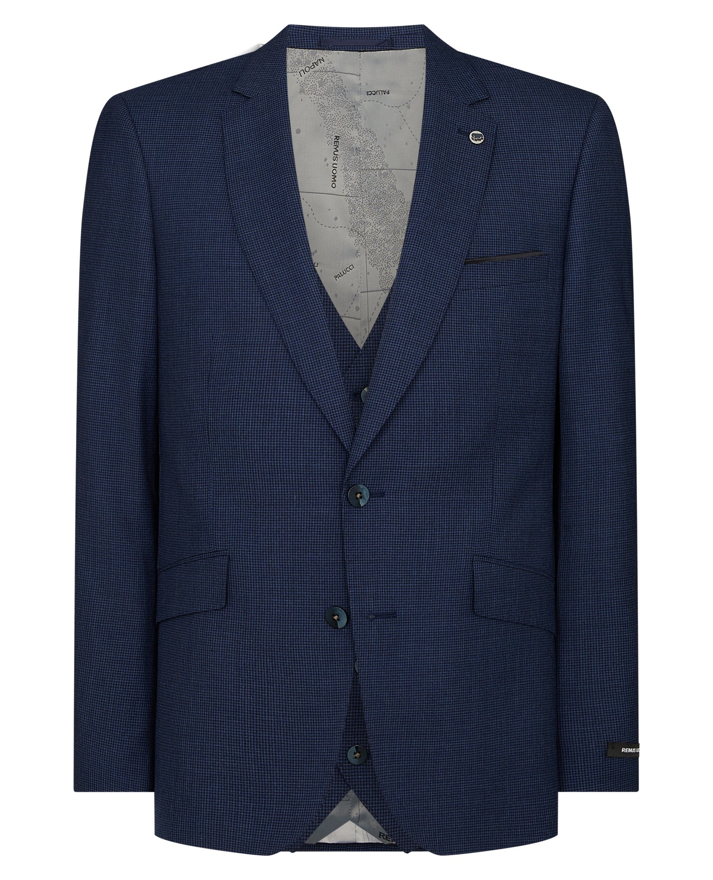 Tapered Fit Wool Blend Mix and Match Suit