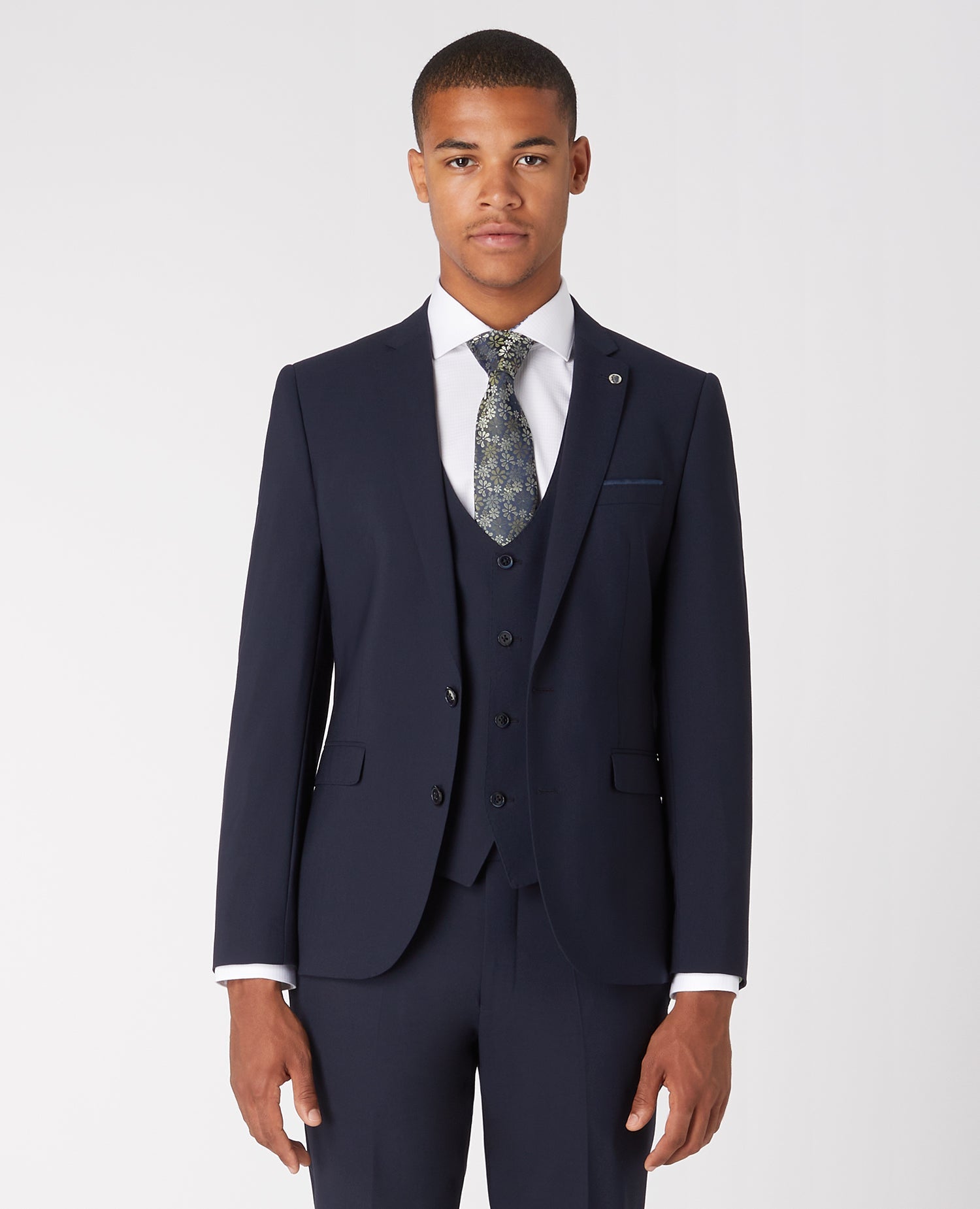 Slim Fit Wool-Rich Stretch Mix and Match Suit Jacket – Remus Uomo