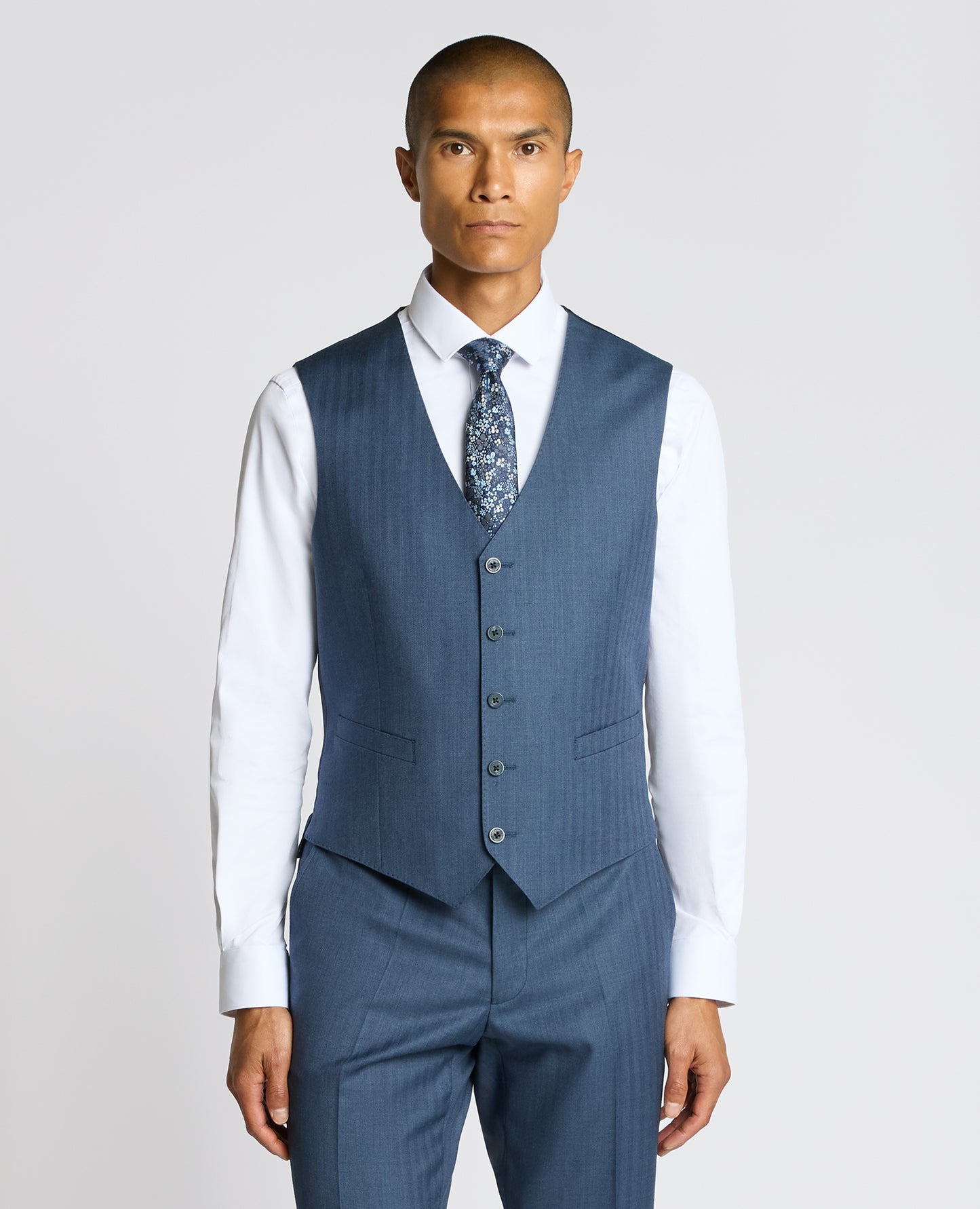 Mix and match suit waistcoat