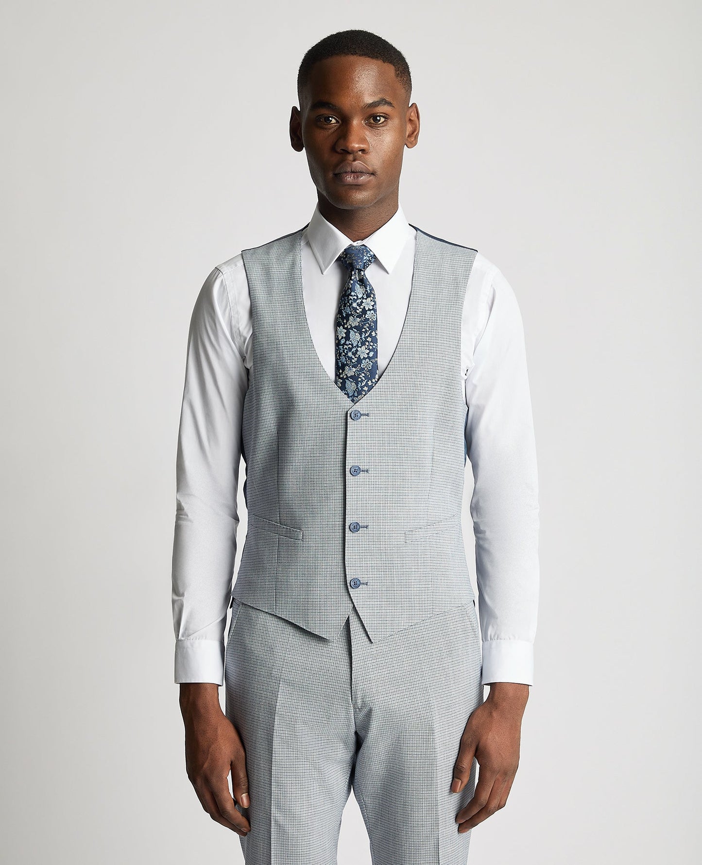 Slim Fit Stretch Waistcoat