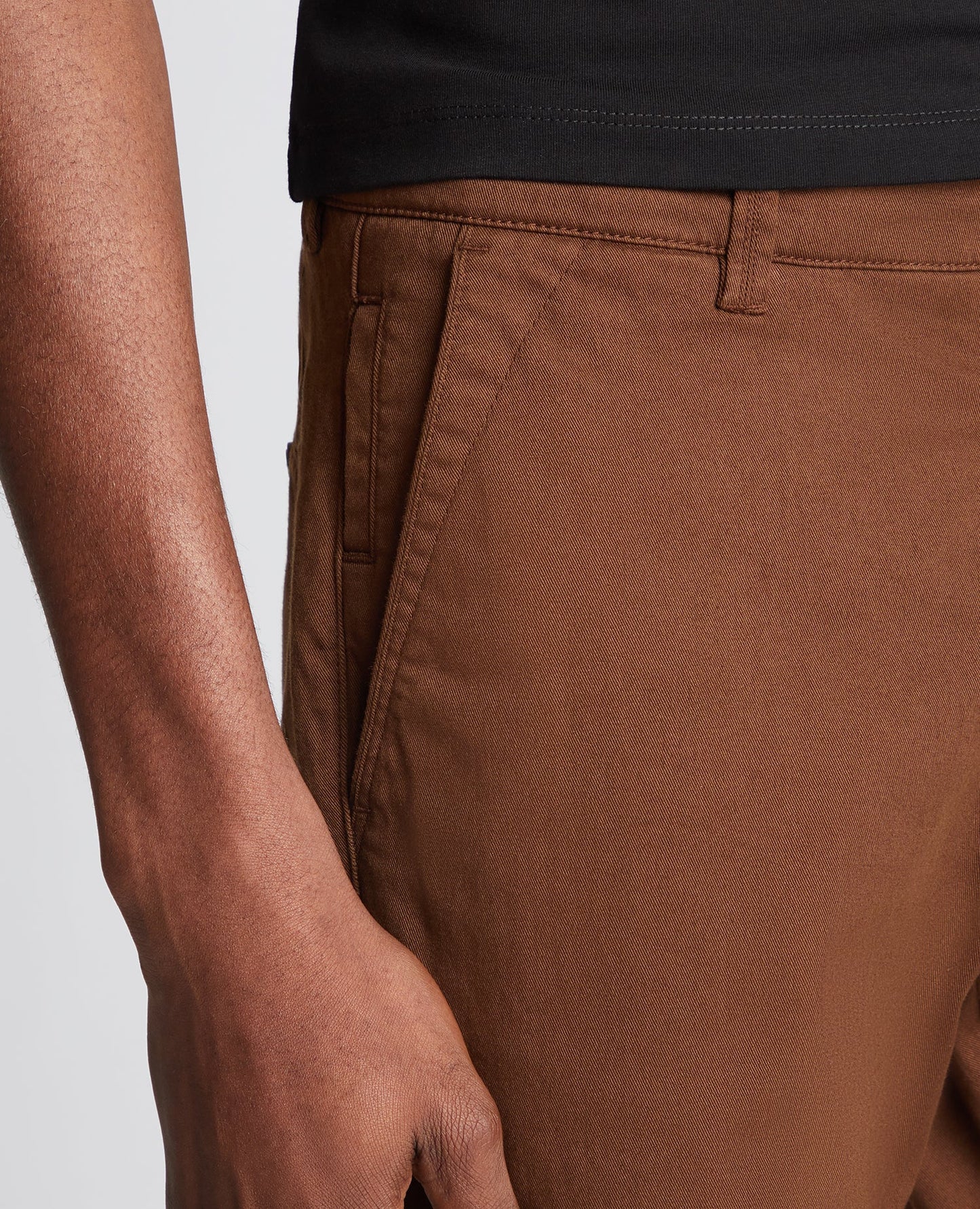 Slim Leg Cotton-Stretch Chino