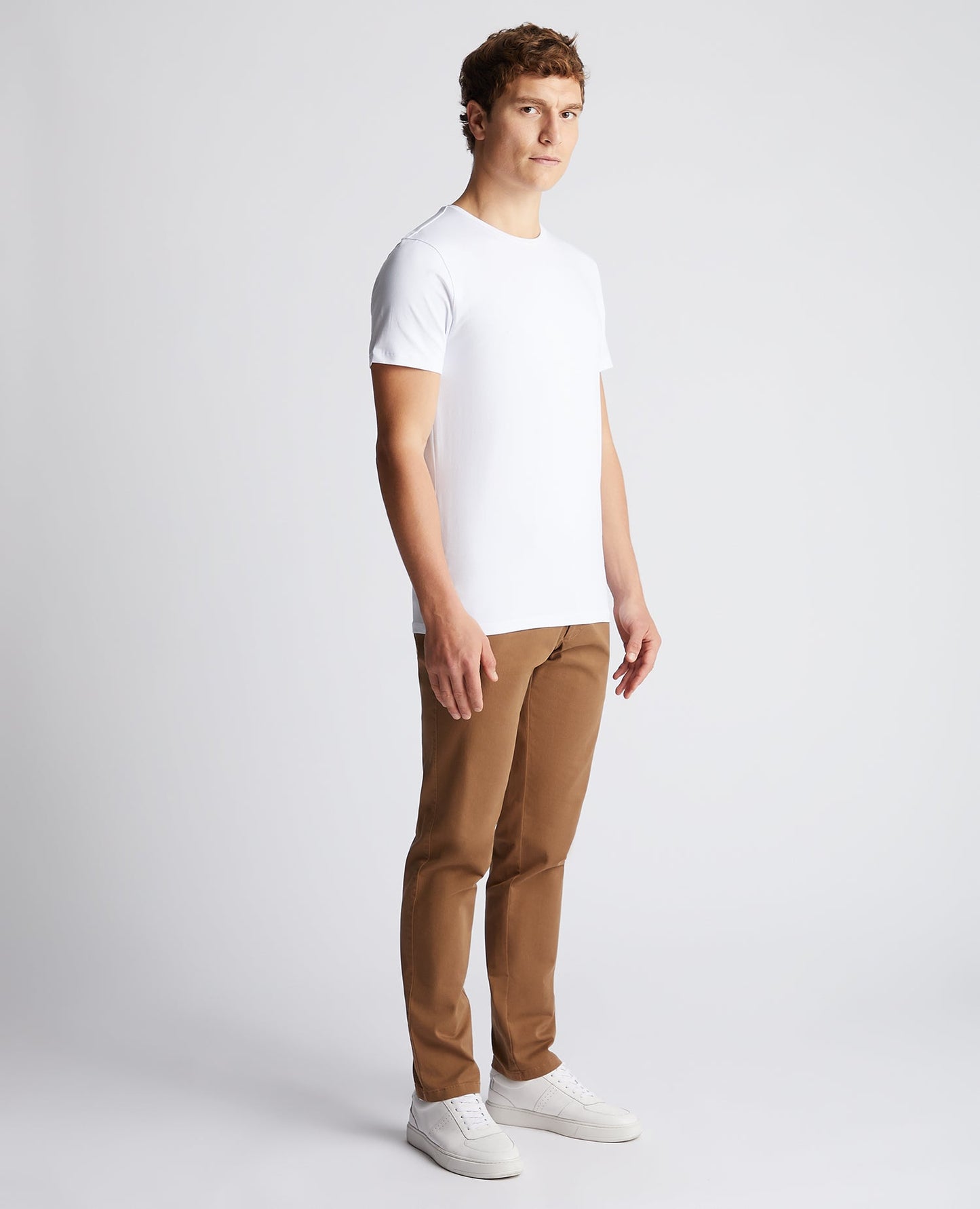 Slim Leg Cotton-Stretch Chino