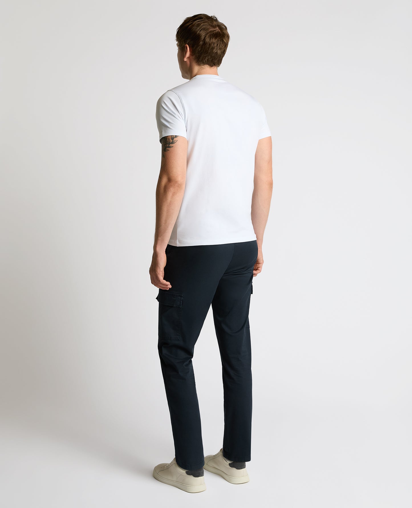 Slim Leg Cotton-Stretch Eton Cargos