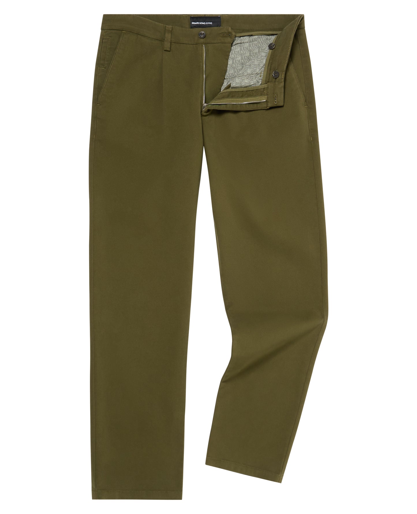 Straight Leg Cotton-Stretch Riley Chinos