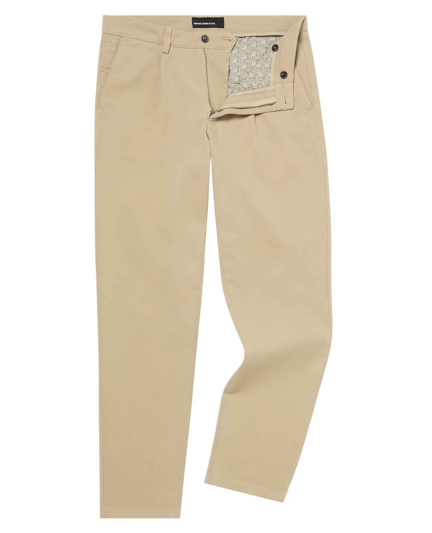 Straight Leg Cotton-Stretch Riley Chinos