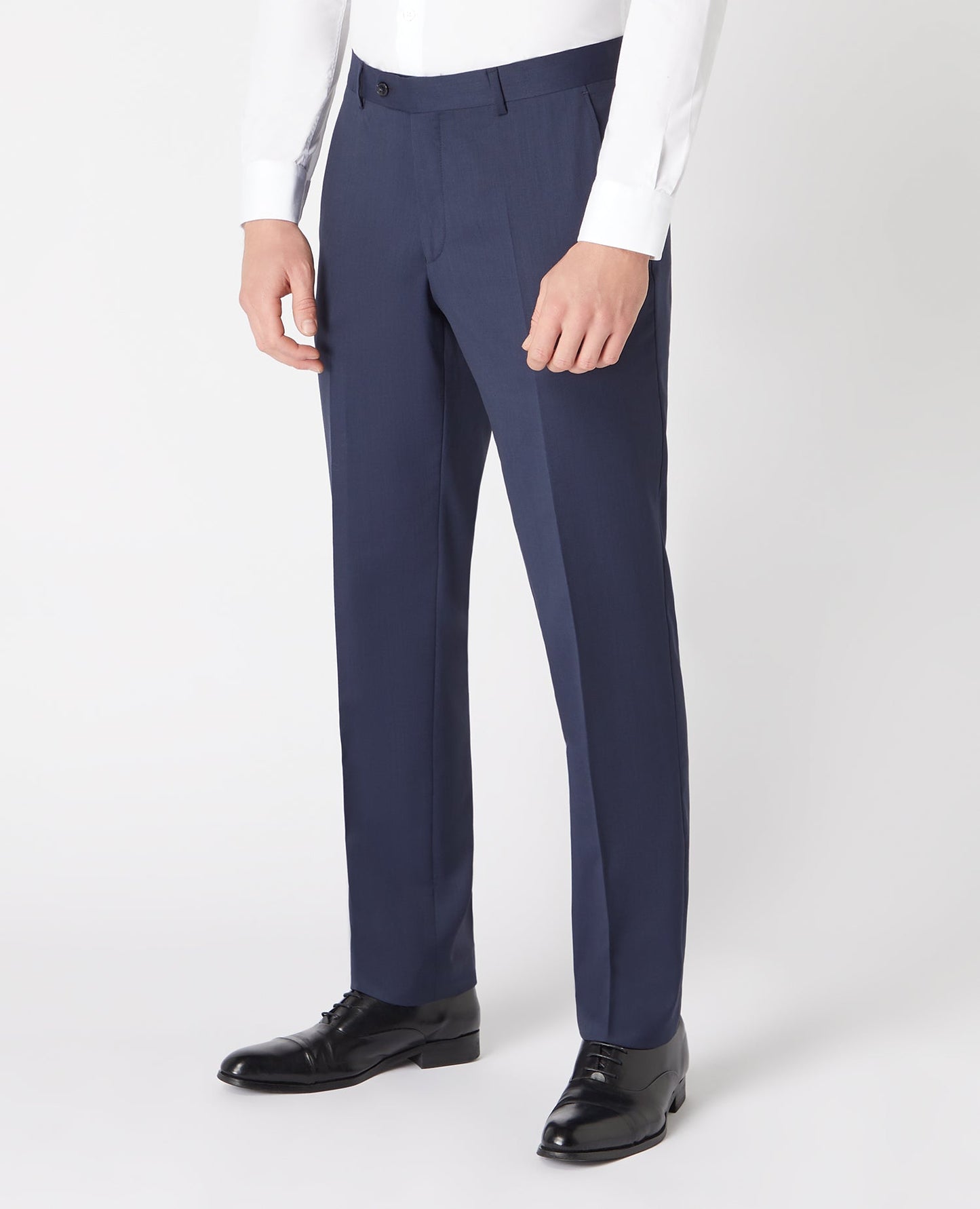 Tapered Fit Wool-Blend Stretch Mix and Match Suit Trousers