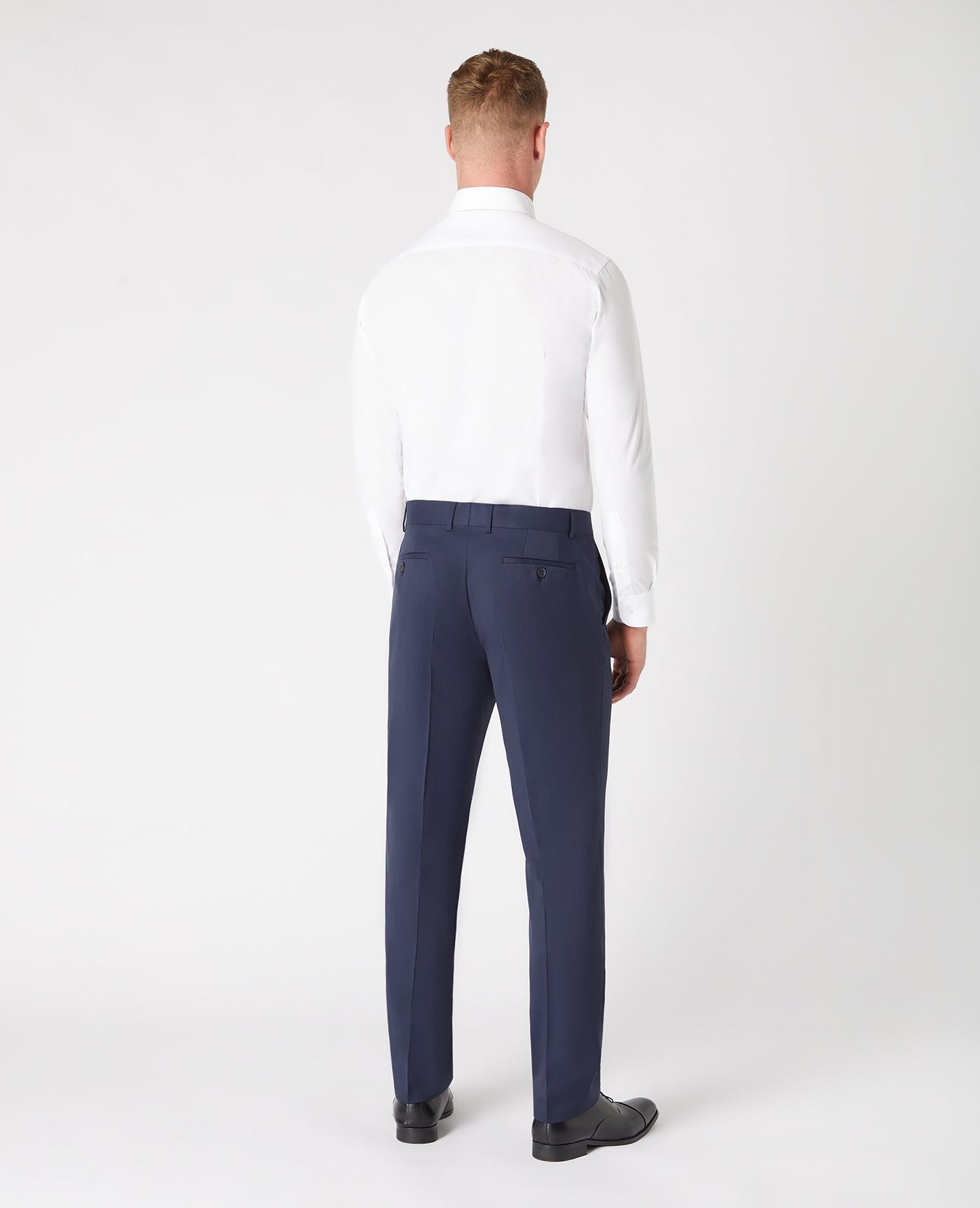 Tapered Fit Wool-Blend Stretch Mix and Match Suit Trousers