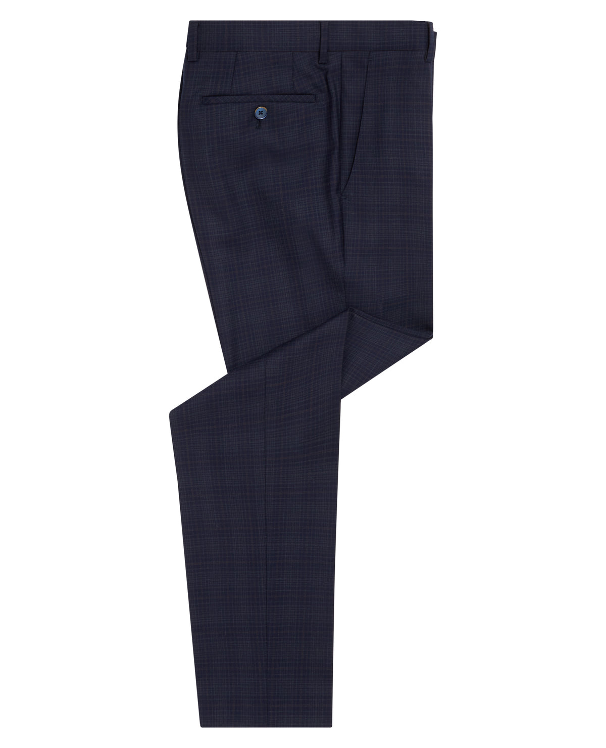 Man wearing a navy trouser