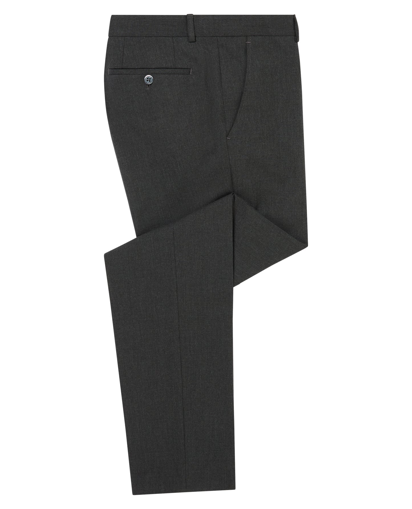 Man wearing a grey X-Slim Fit Stretch Formal Trousers