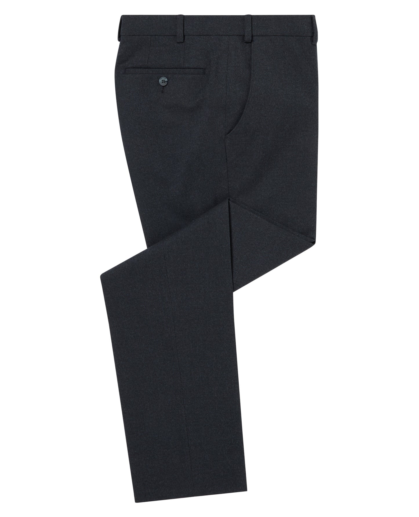 Man wearing a navy trouser