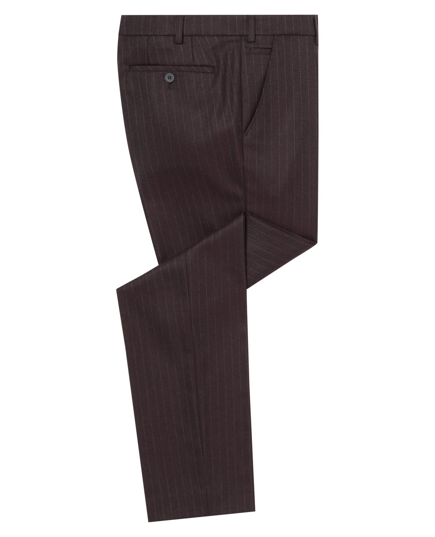 Man wearing a red Stretch Formal Trousers