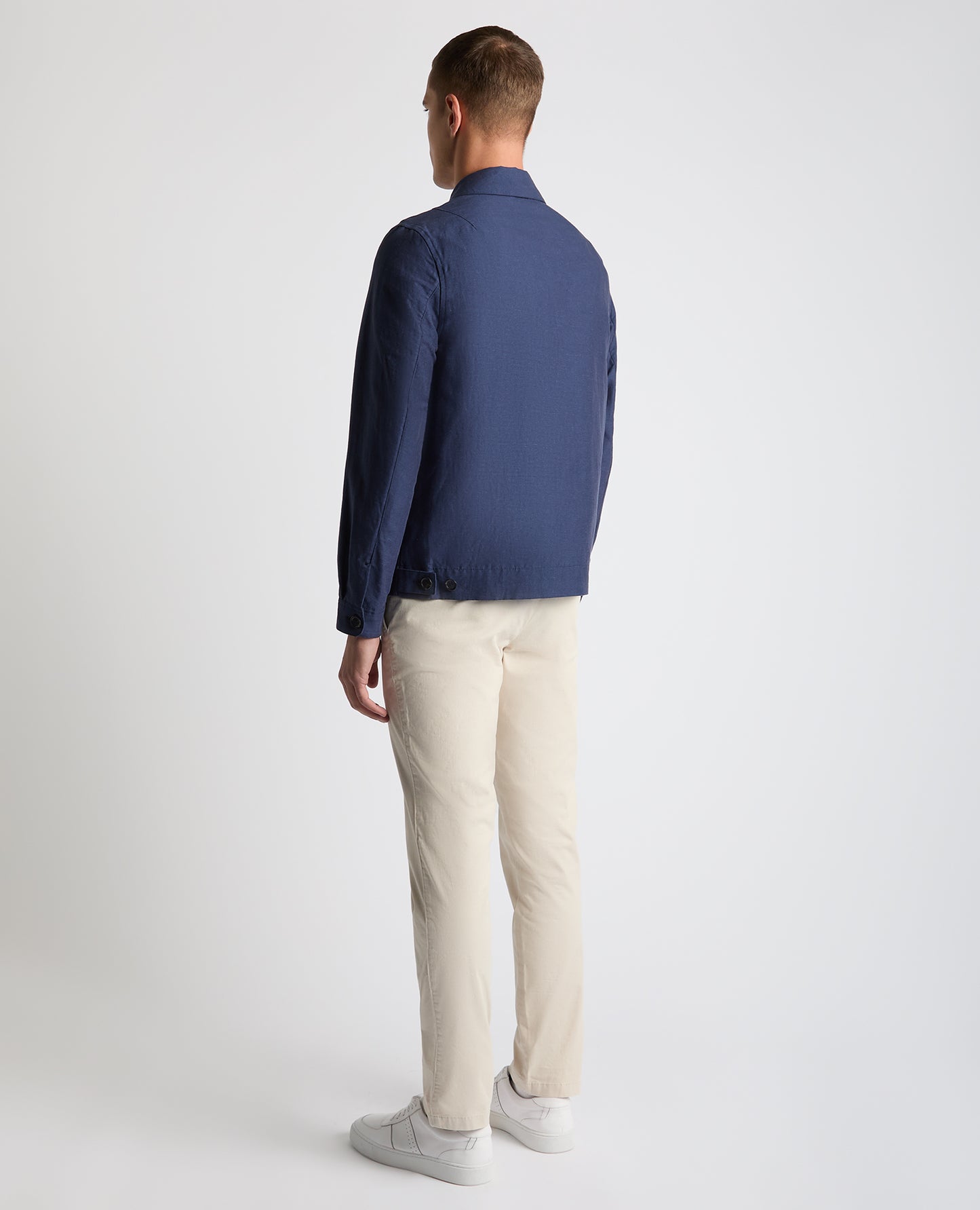 Regular Fit Two-Way Zip Shirt Jacket
