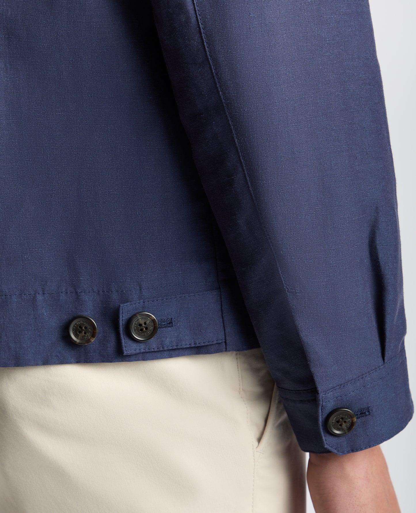 Regular Fit Two-Way Zip Shirt Jacket