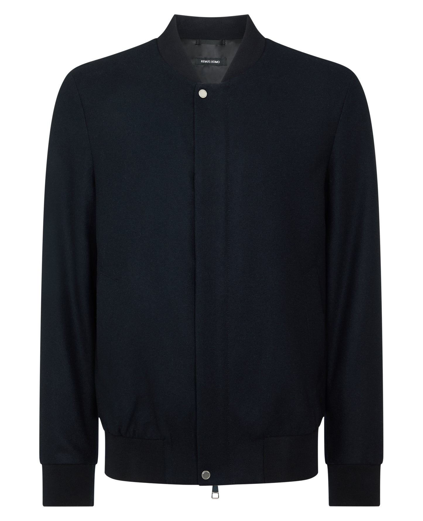 Wool-Blend Bomber Jacket