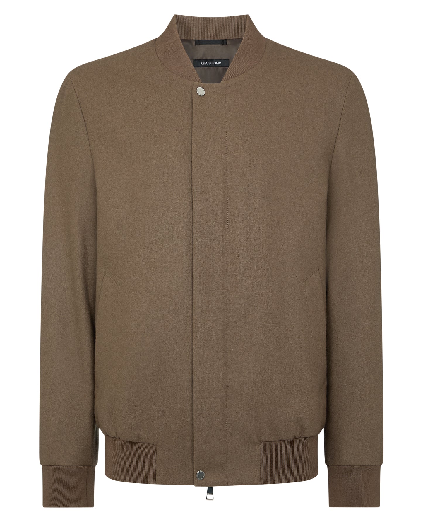 Wool-Blend Bomber Jacket