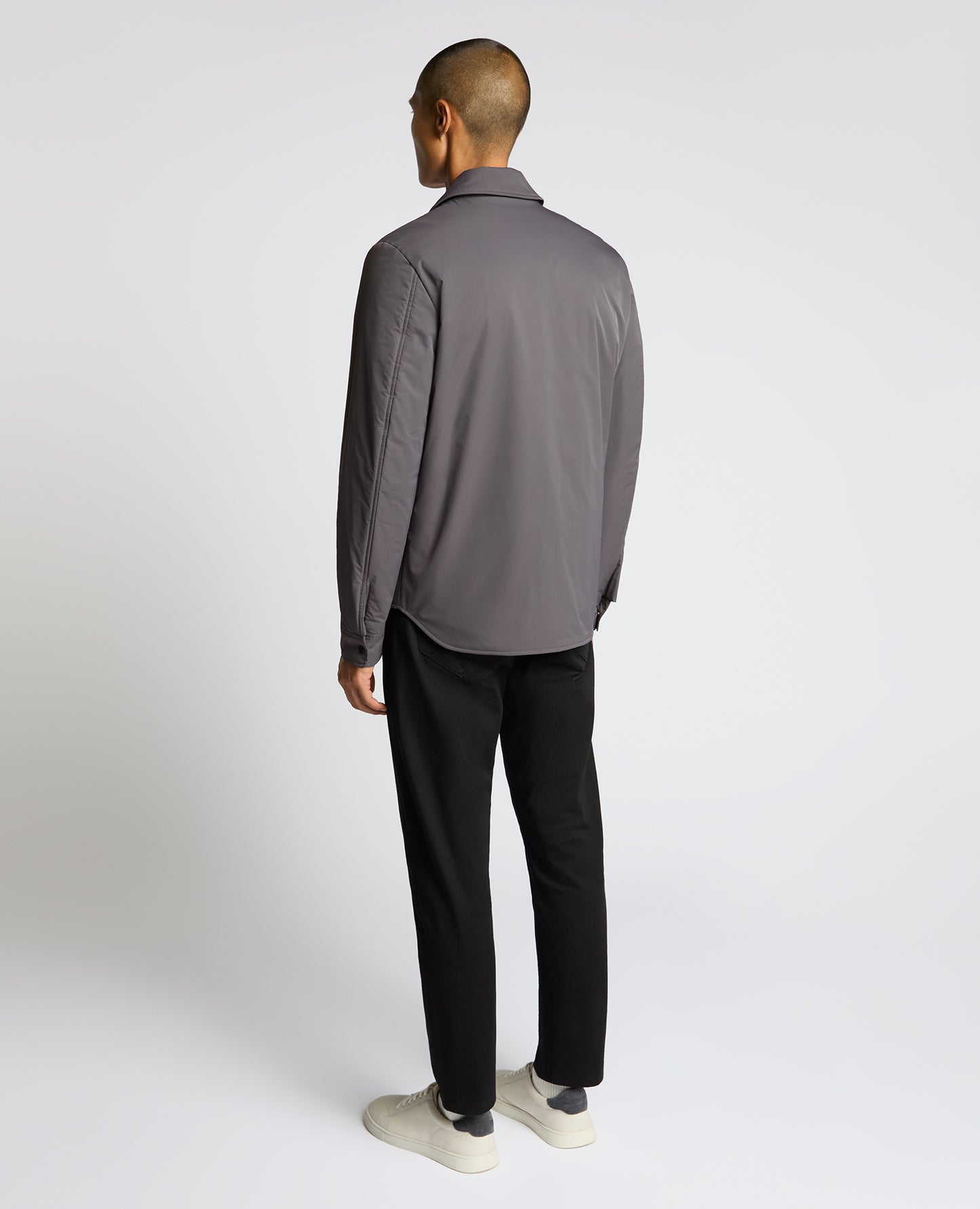Padded Button-Up Jacket
