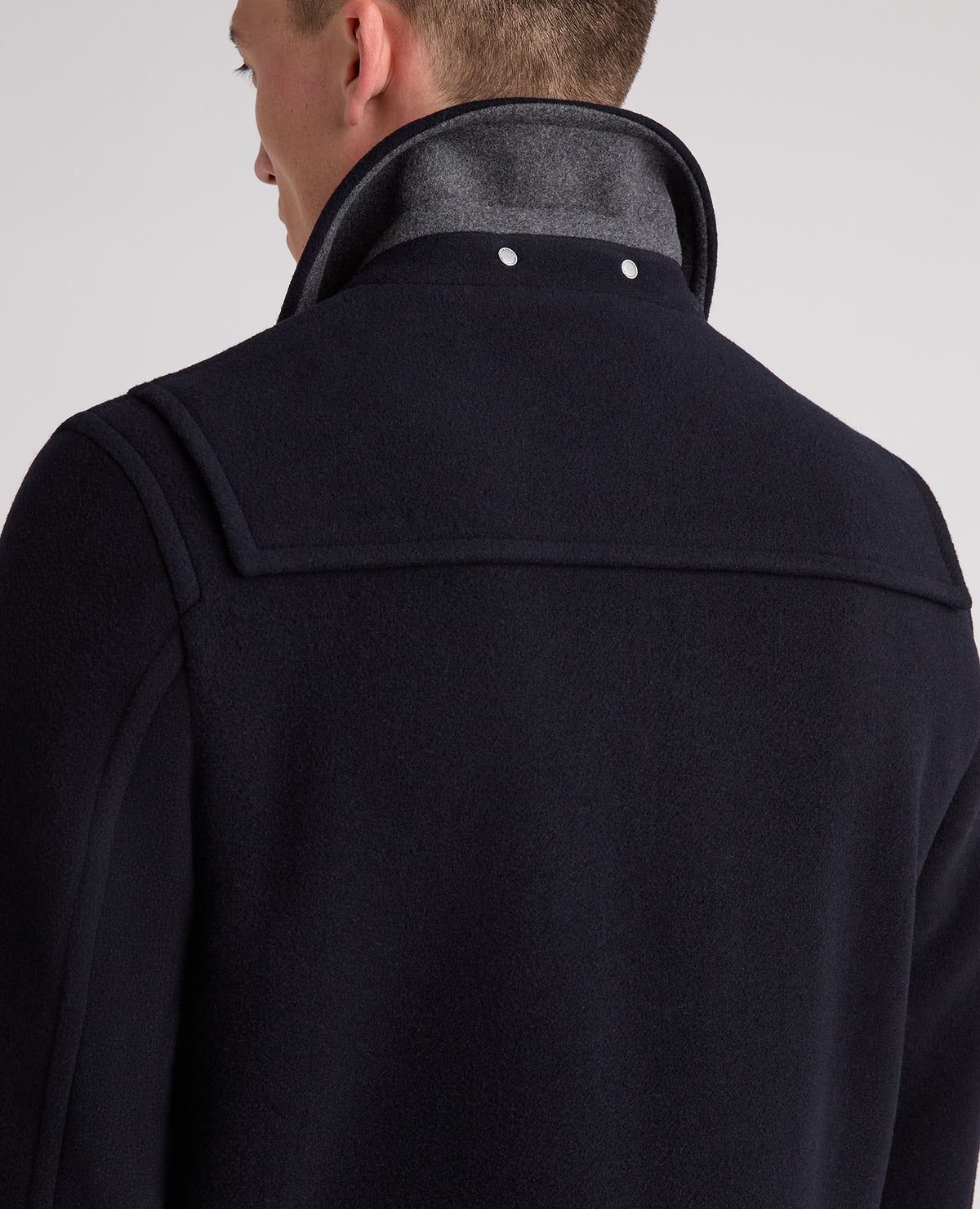 Navy Tyler Wool Rich Jacket