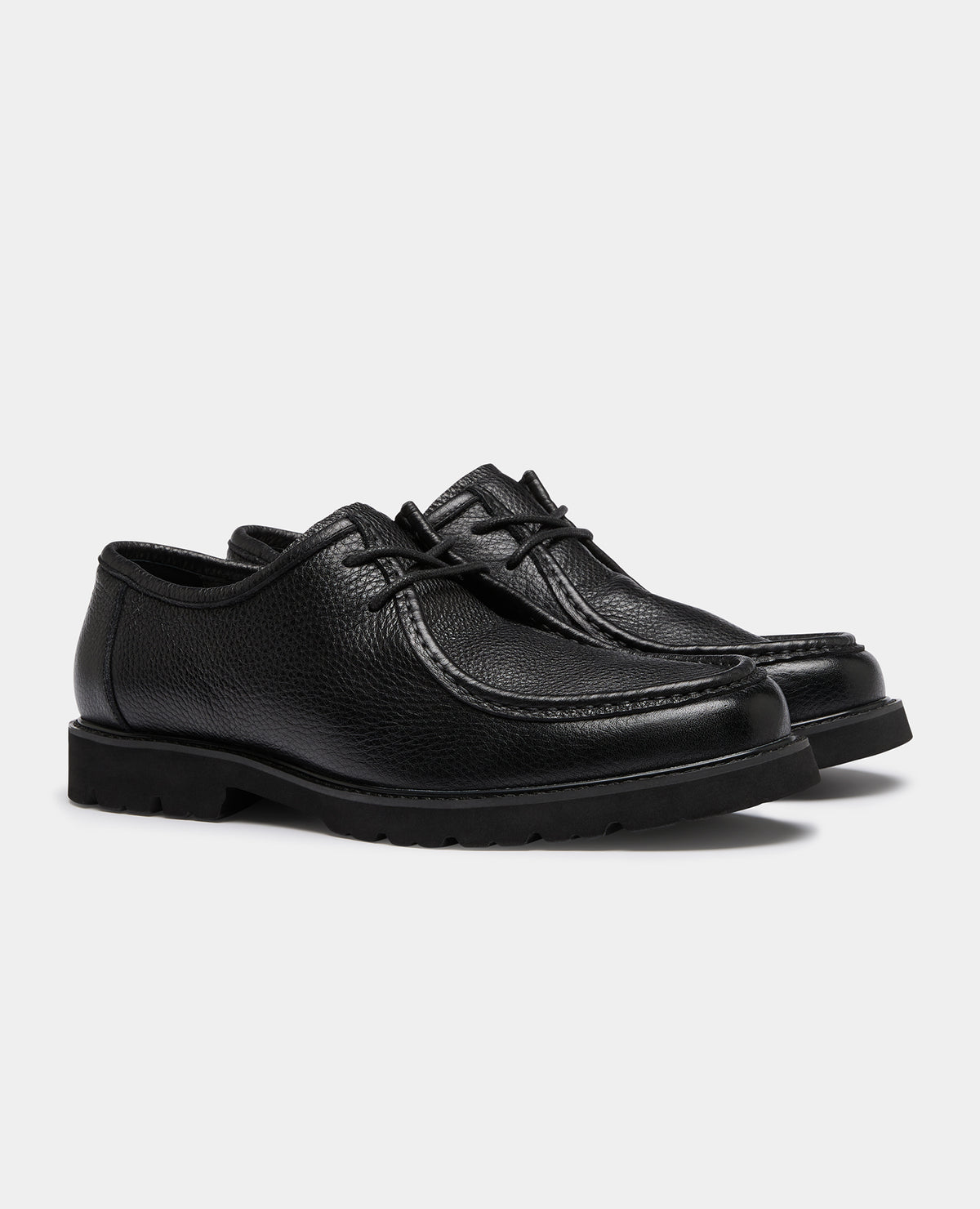 Black Reno Leather Shoe