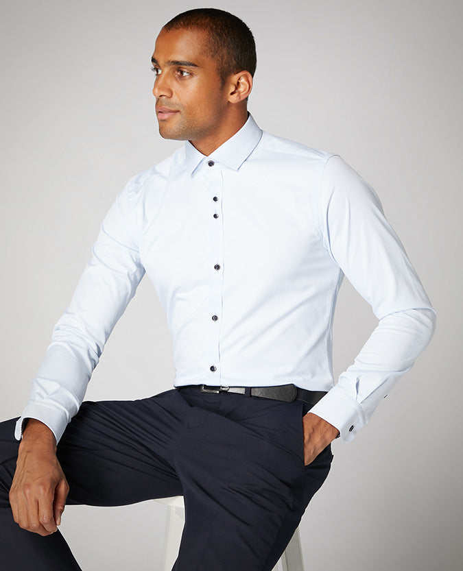 Slim Fit Cotton-Stretch Shirt
