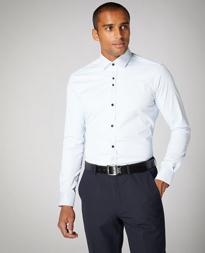 Slim Fit Cotton-Stretch Shirt