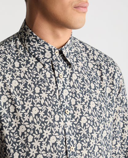 Regular Fit Floral Cotton Shirt