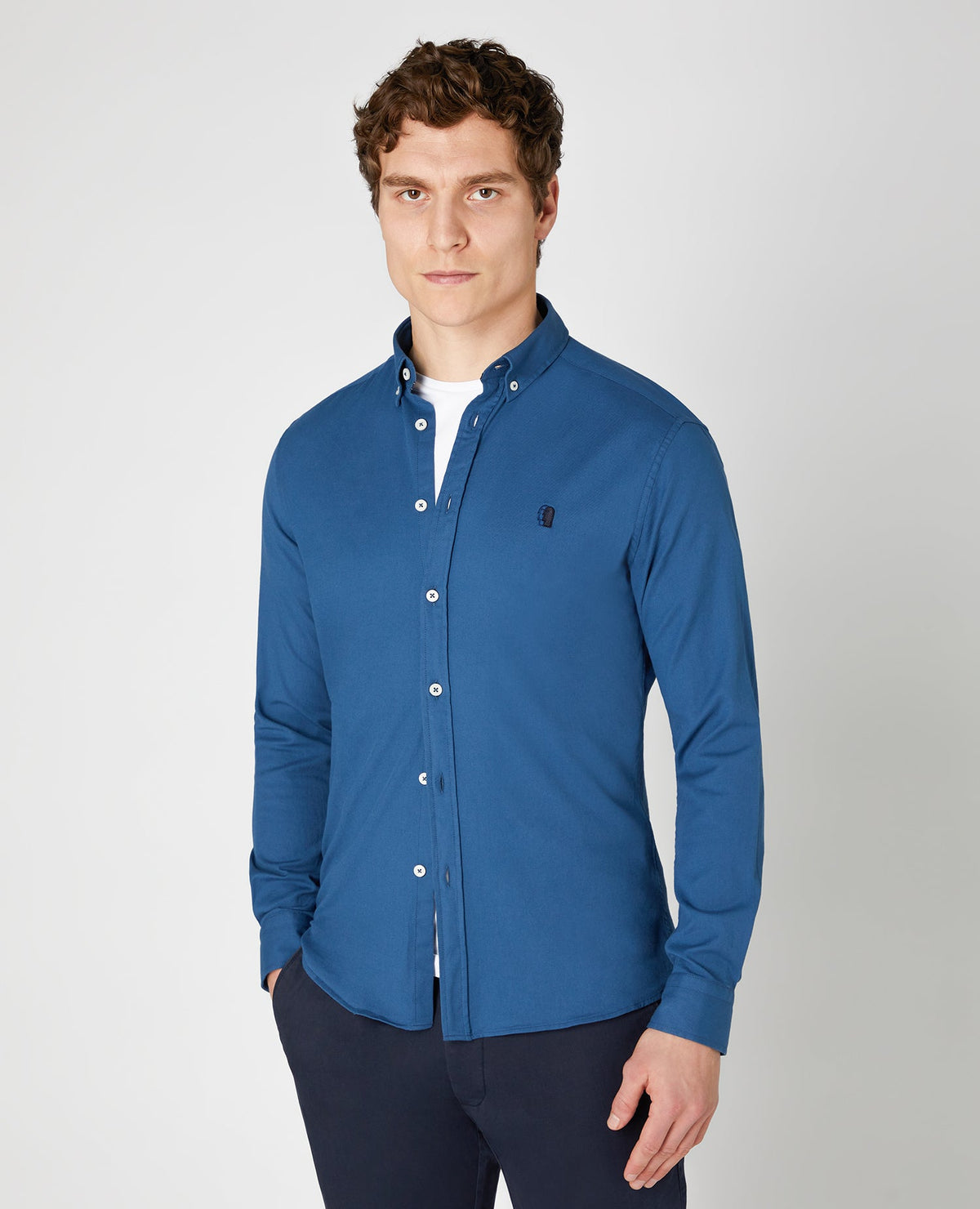 Slim Fit Cotton Stretch Shirt