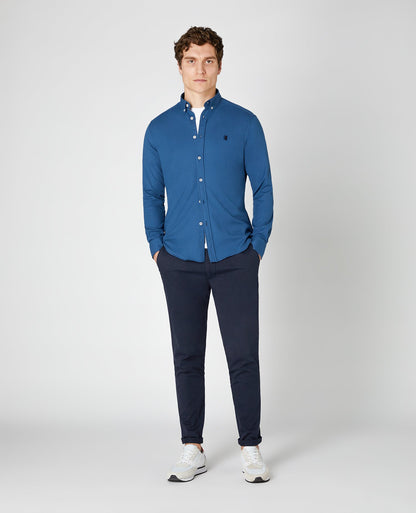 Slim Fit Cotton Stretch Shirt