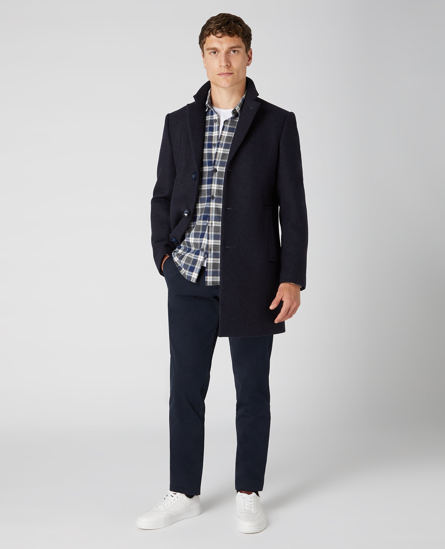 Regular Fit Checked Cotton Shirt