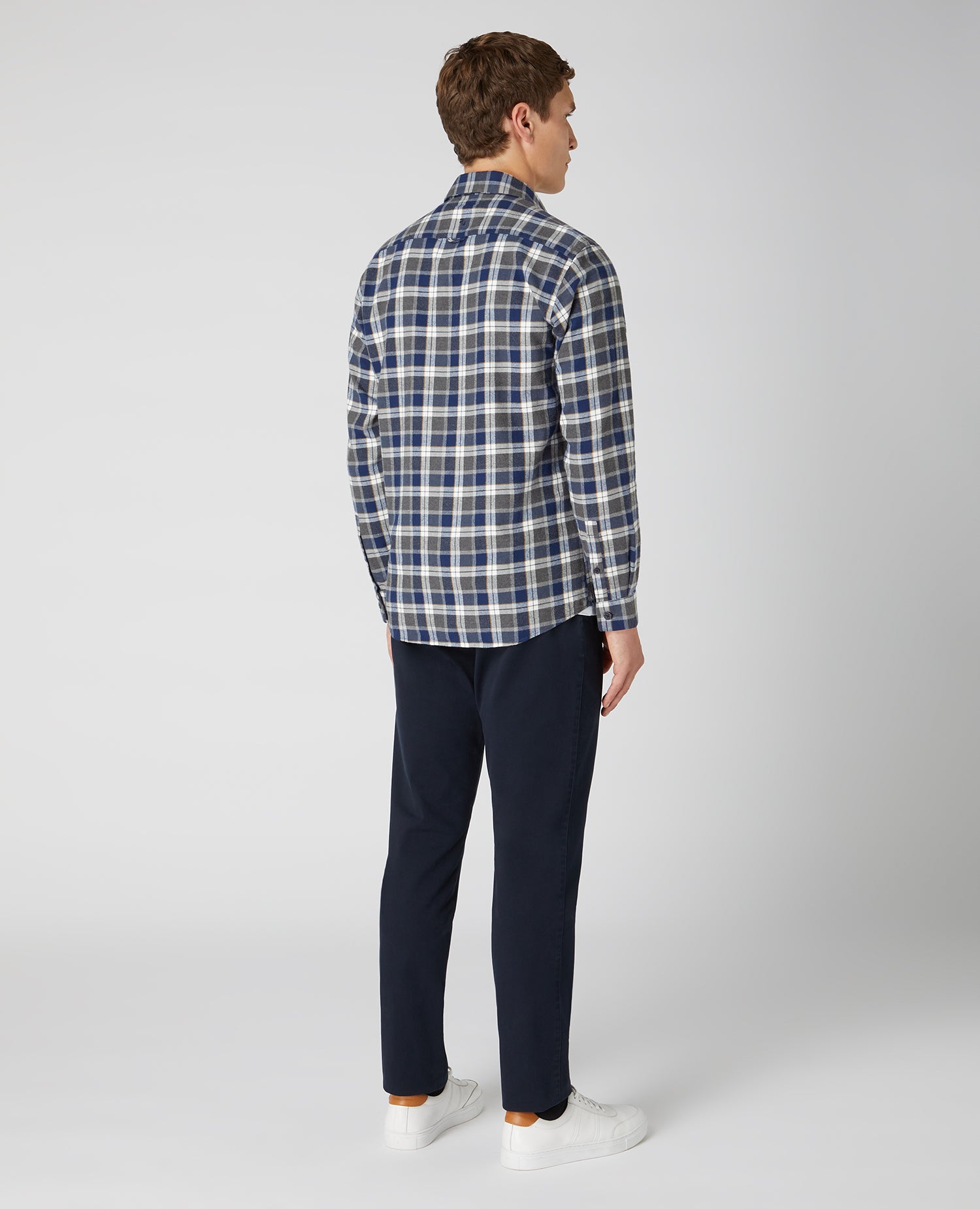 Regular Fit Checked Cotton Shirt