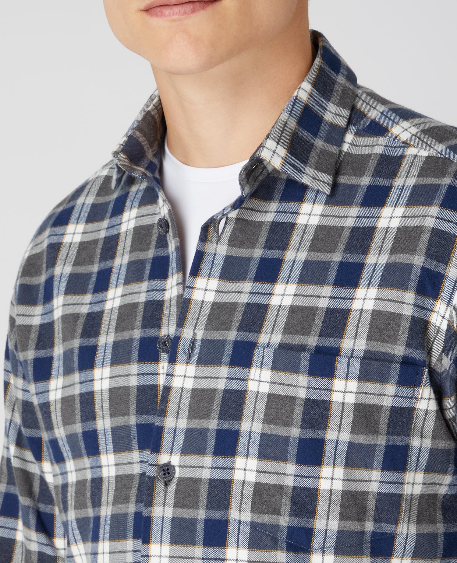 Regular Fit Checked Cotton Shirt
