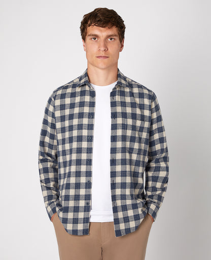 Regular Fit Check Cotton Shirt