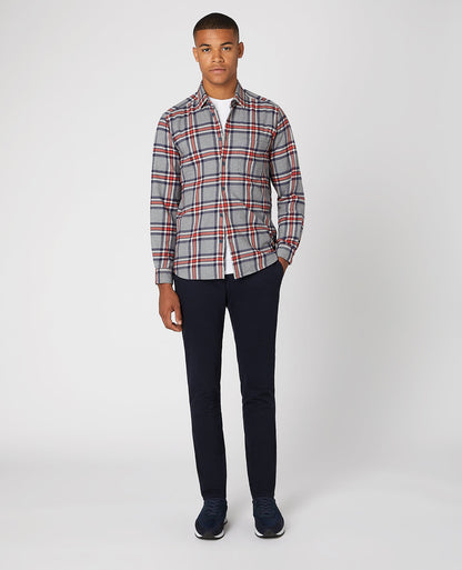 Regular Fit Check Cotton Shirt