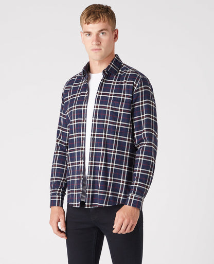 Regular Fit Check Cotton Shirt