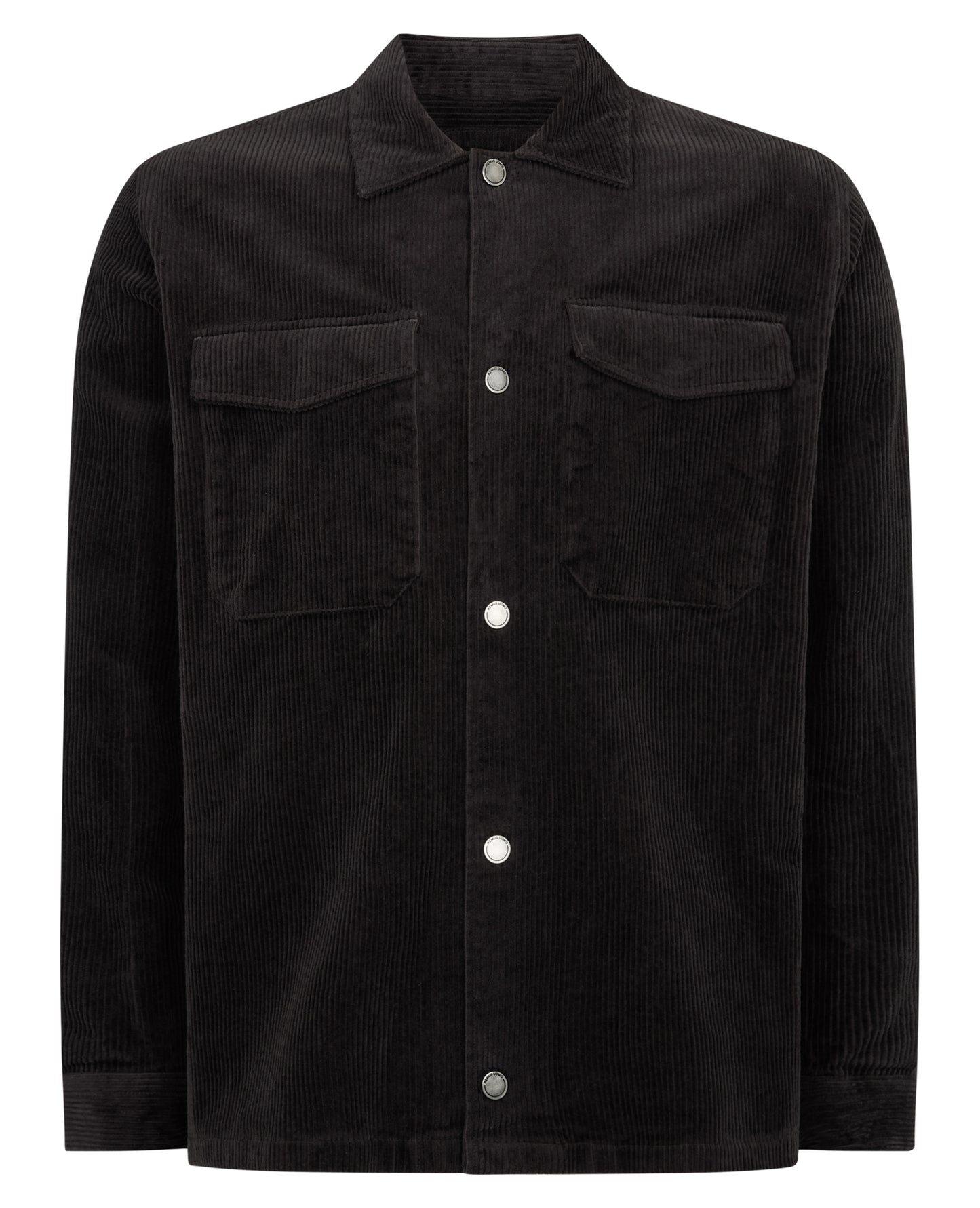 Regular Fit Cord Shacket