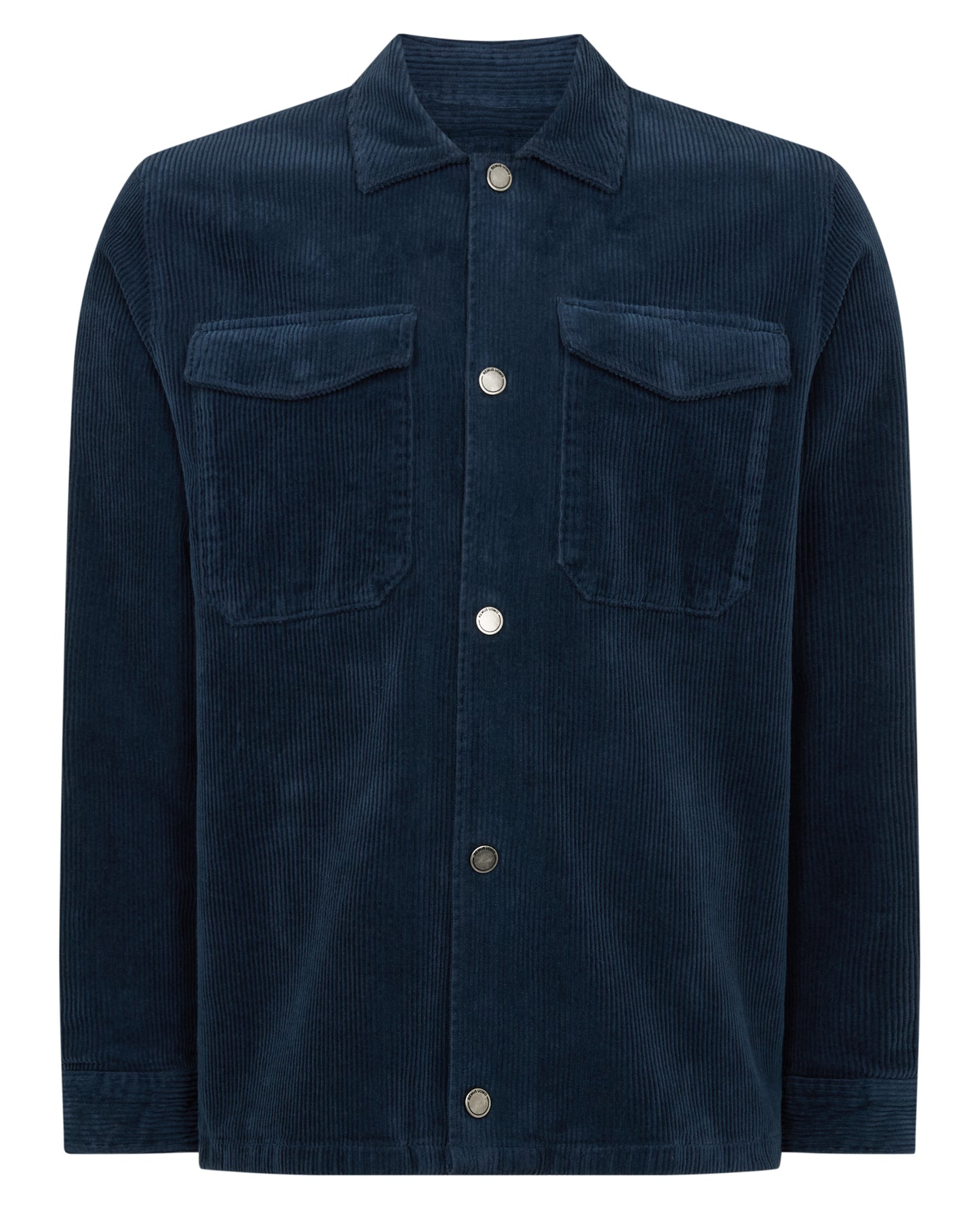 Regular Fit Cord Shacket